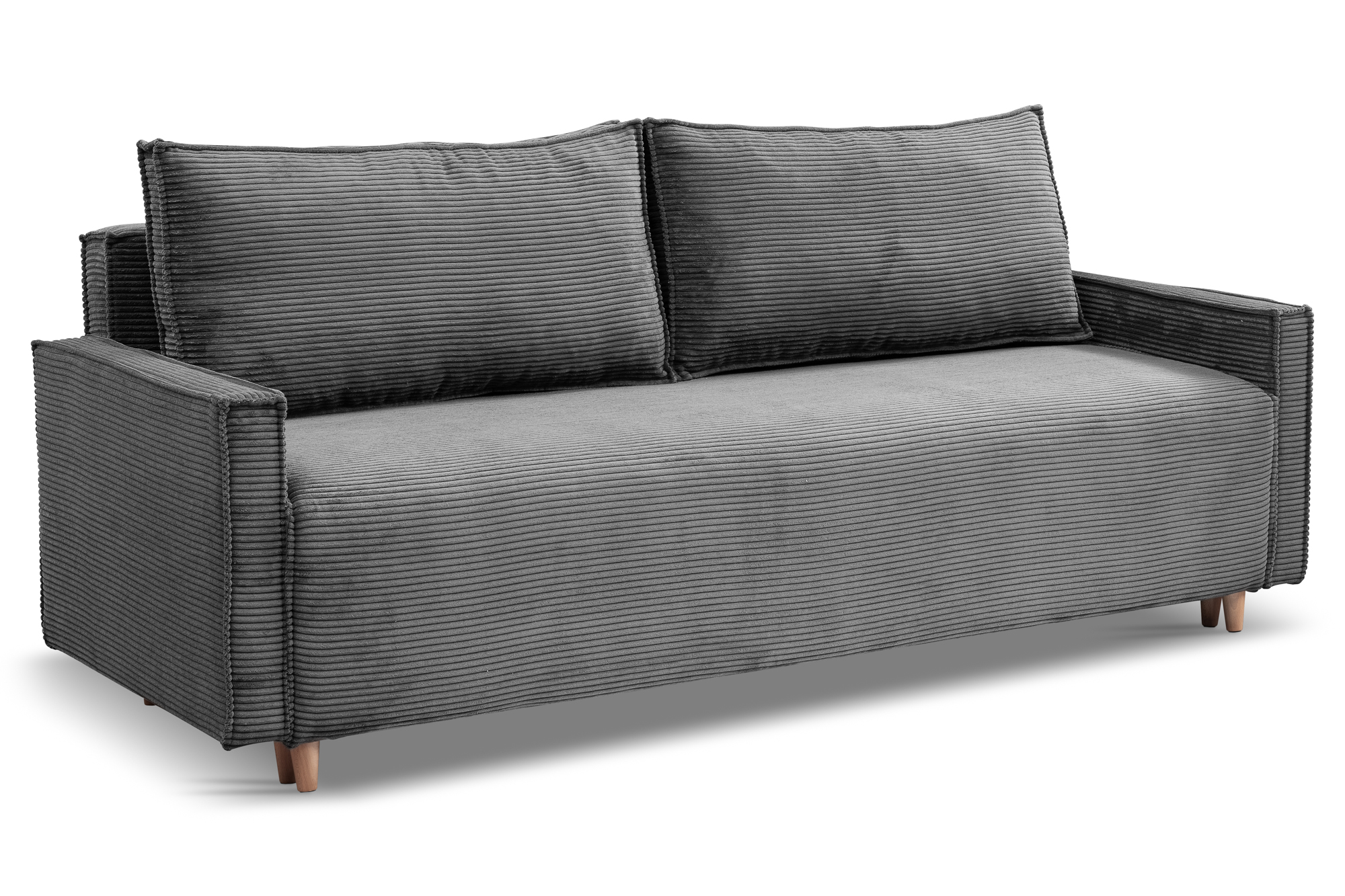 Kanapa z funkcją spania sofa z rozkładana sofa z bokami Poso - obrazek 5