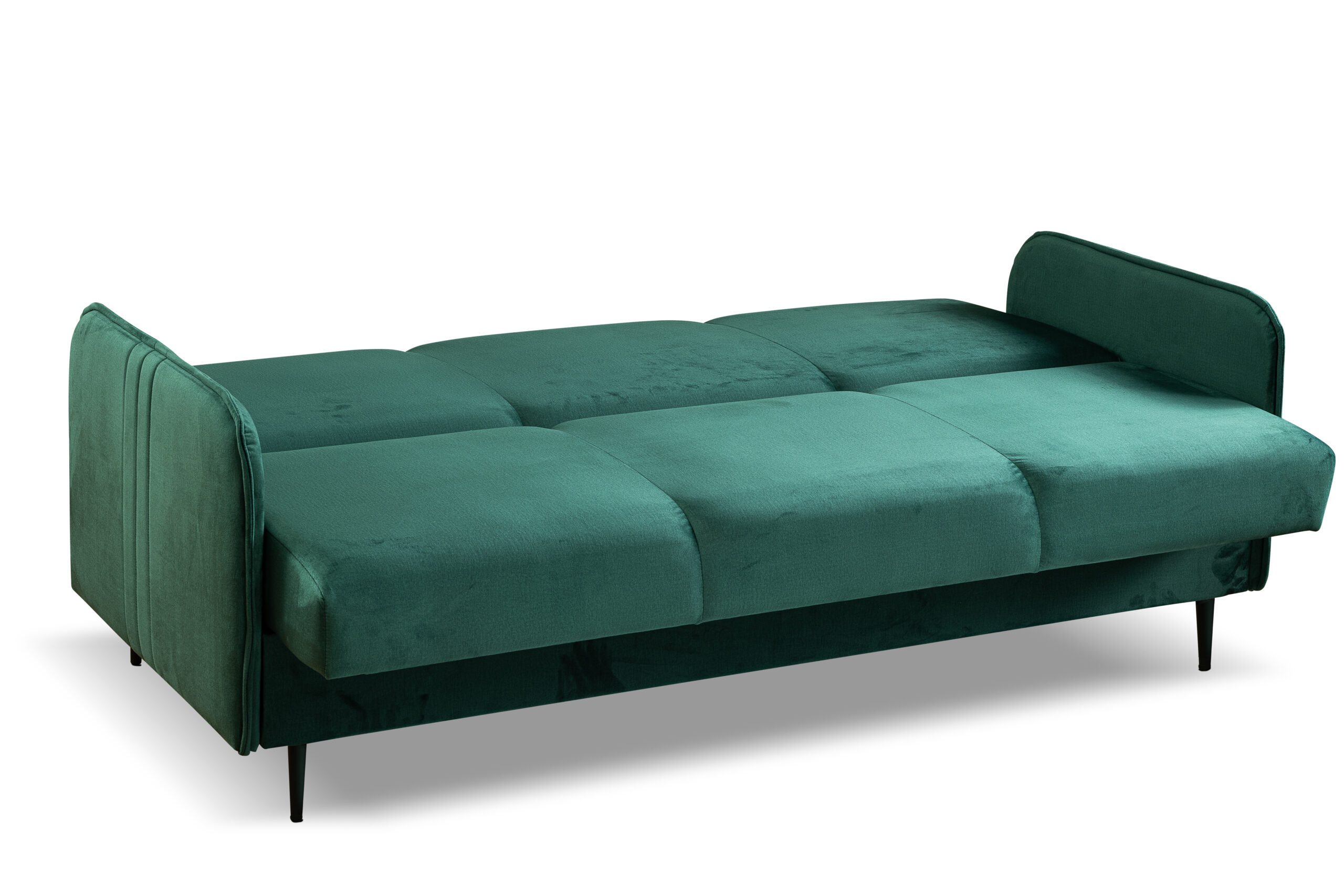 kanapa do salonu butelkowa zieleń