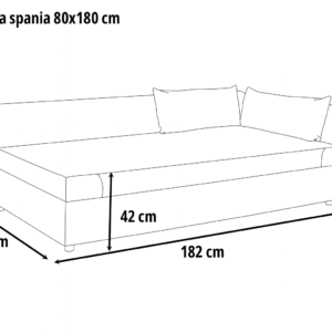Rozmiar nelis 80x180