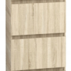 Komoda 40 cm 4 szuflady sonoma