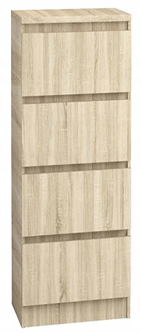 Komoda 40 cm 4 szuflady sonoma