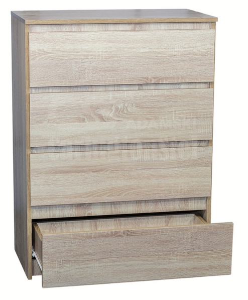 Komoda 70 cm 4 szuflady sonoma 2