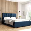 Lozko-tapicerowane-140x200-granatowe sali Lozko-tapicerowane-140x200-granatowe sali