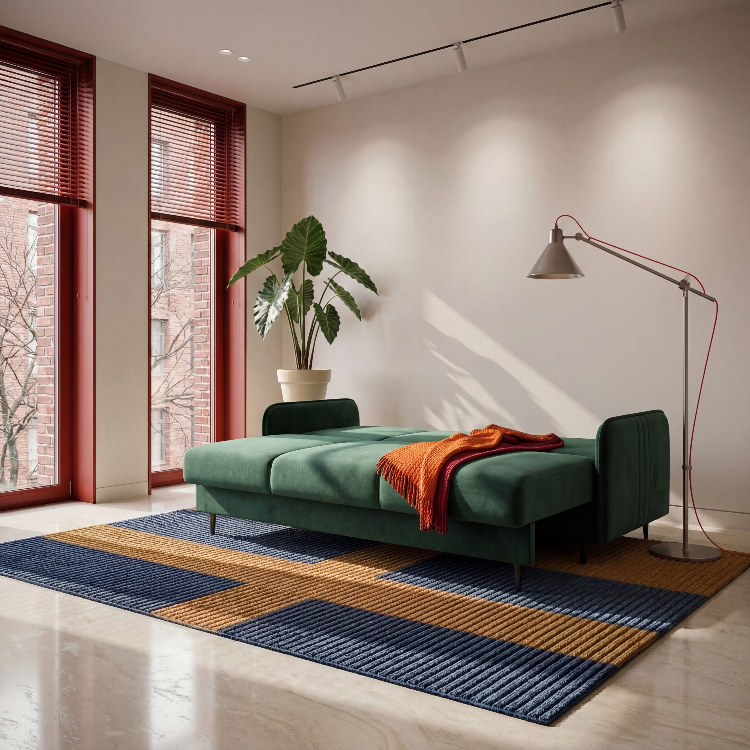 Kanapa wersalka rozkładana sofa styl skandynawskim Malmo - obrazek 4