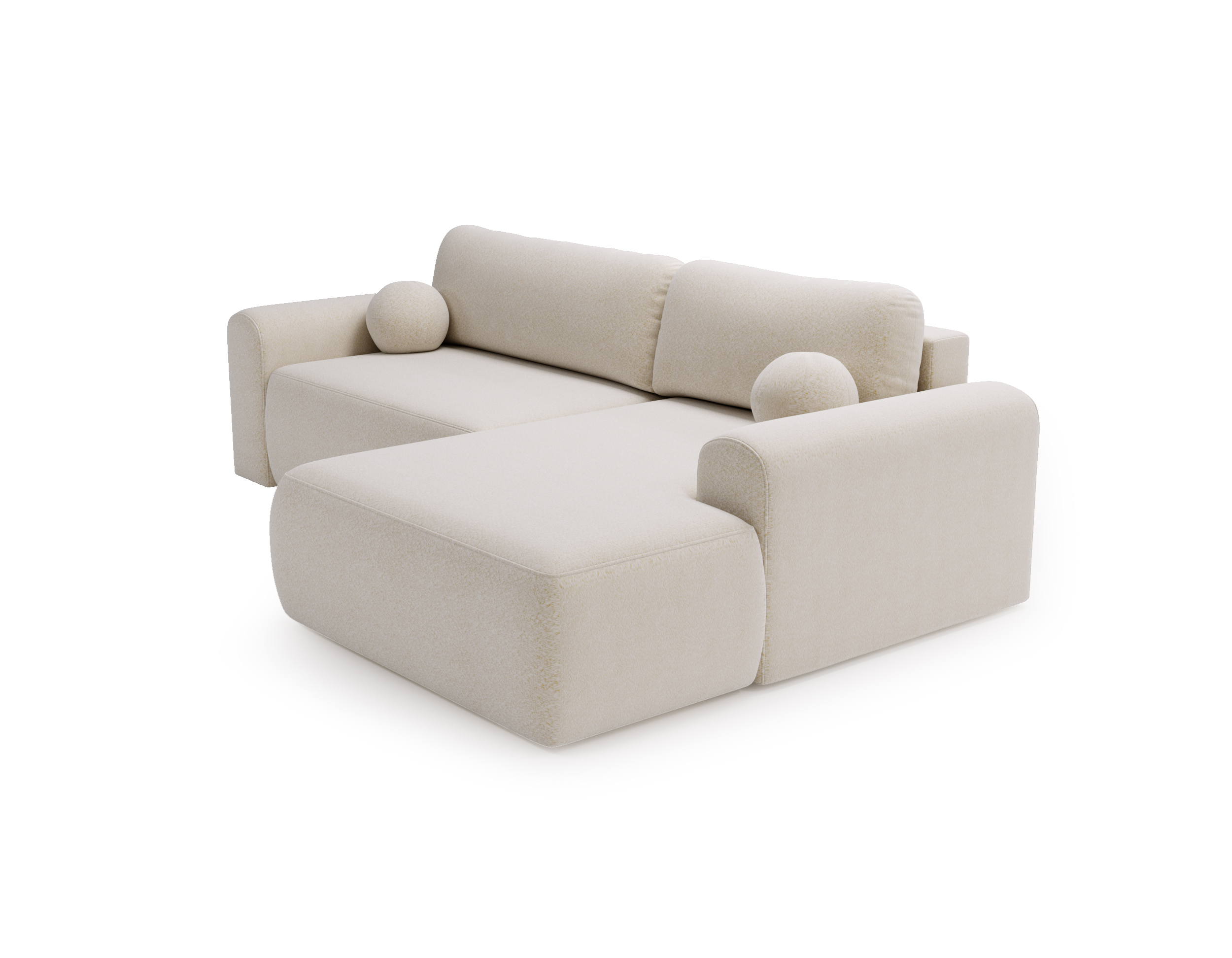 Narożnik z funkcją spania oraz pojemnikiem na pościel Aurora - obrazek 9
