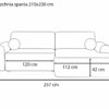 Narożnik z funkcją spania oraz pojemnikiem na pościel Aurora - Thumbnail Image 11